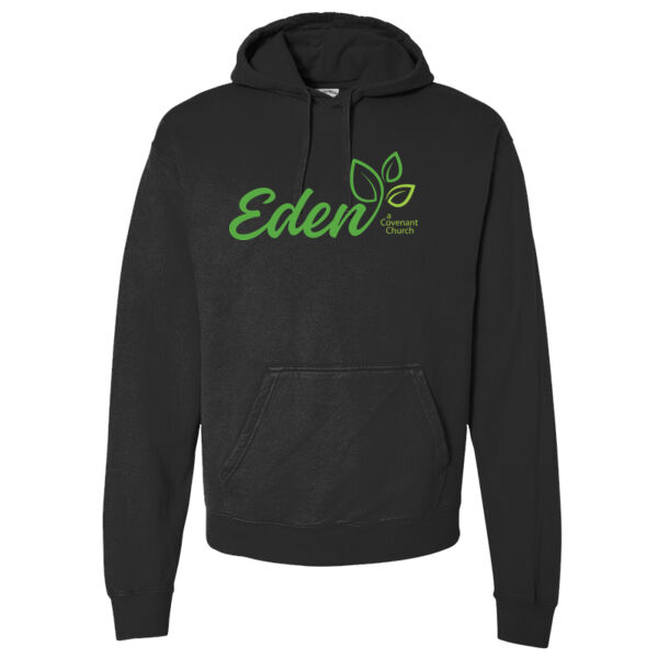 Eden - Garment-Dyed Unisex Hooded Sweatshirt Thumbnail