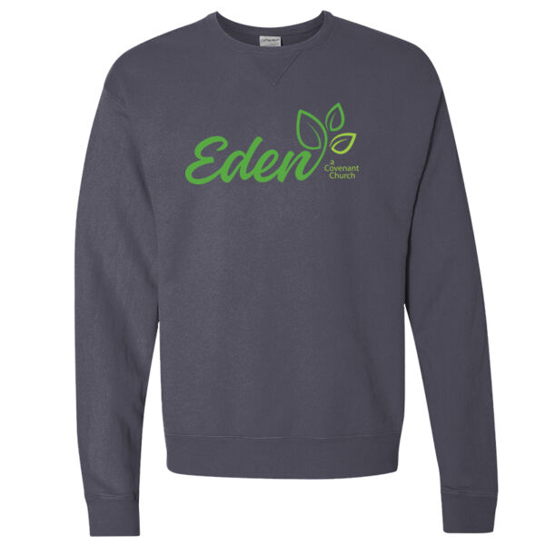 Eden - Garment-Dyed Unisex Crewneck Sweatshirt Thumbnail