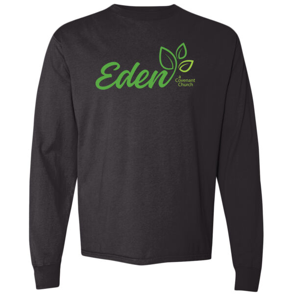 Eden - Garment-Dyed Long Sleeve T-Shirt Thumbnail
