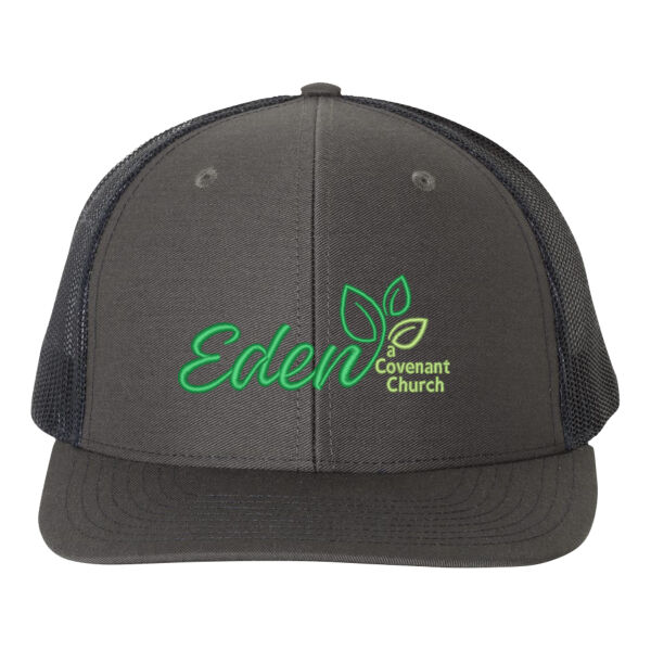 Eden (embroidered)  - Snapback Trucker Cap Thumbnail