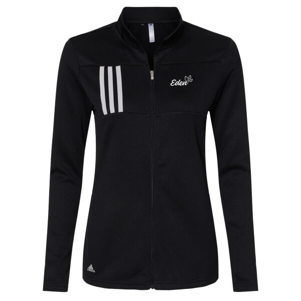 Eden - Women's 3-Stripe Double Knit Full-Zip Thumbnail
