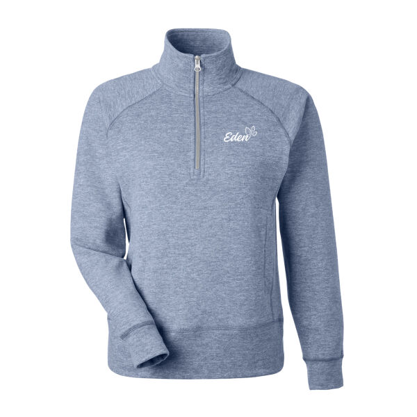 Eden - Women's Electric Fleece Quarter-Zip Sweatshirt Thumbnail